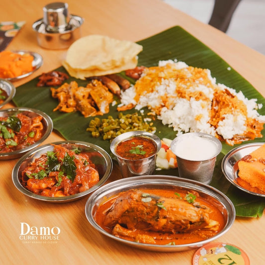 5 Banana Leaf Rice (Basic)