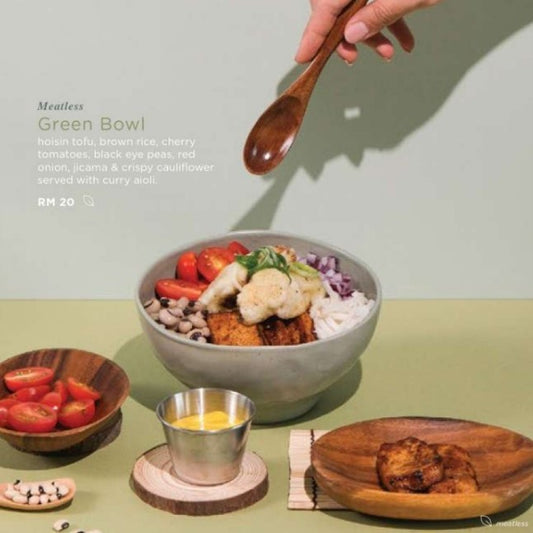 2 sets Rice bowl with drink