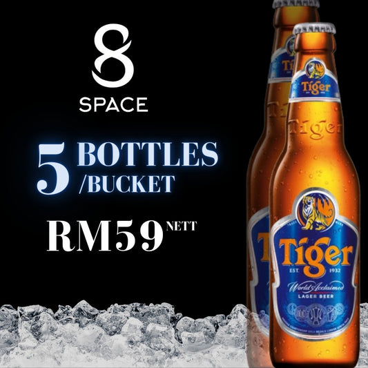 5 Bottles of Tiger from 8 Space